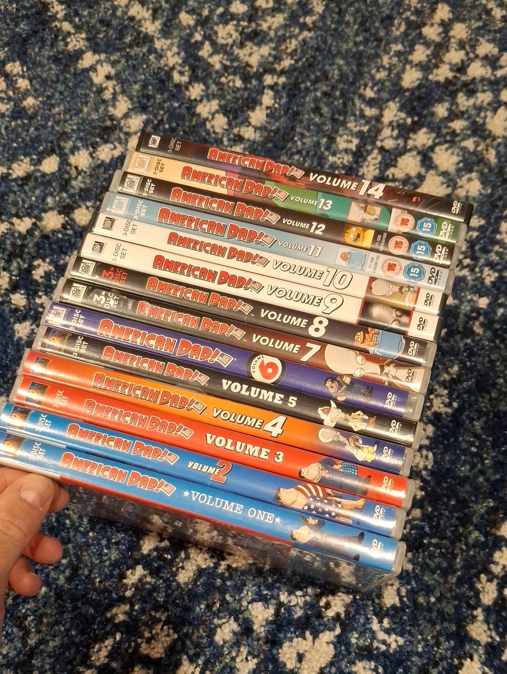 American Dad! DVD Box Set Volumes 1-14 - Animated Comedy